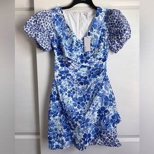 Blue summer dress from red dress boutique